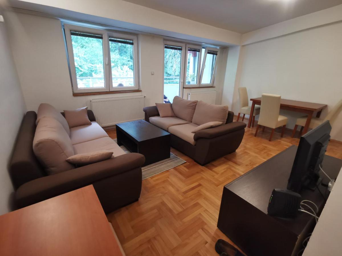 Zagrebska Flat Leilighet Skopje Eksteriør bilde
